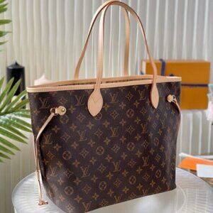 Louis Vuitton Monogram Neverfull MM Tote With Pouch -No Box